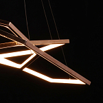 Люстра с 3-мя подвесами в виде шестиугольников Hexagon Horizontal варинант исполнения - 5 | Loft Concept в Костроме