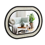 Зеркало в раме из ротанга Dewh варинант исполнения - 2 | Loft Concept в Костроме