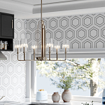  Люстра с прозрачными рифлеными цилиндрическими плафонами Kichler варинант исполнения - 27 | Loft Concept в Костроме