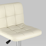 Барный стул с сиденьем молочного цвета Honory варинант исполнения - 7 | Loft Concept в Костроме