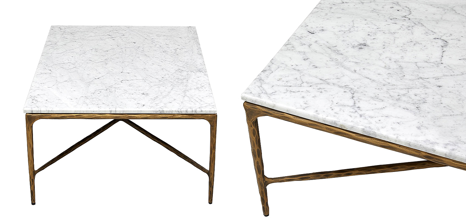 Кофейный стол с мраморной столешницей Randy Marble Coffee Table Кофейный стол с мраморной столешницей Randy Marble Coffee Table - Loft-Concept в Костроме