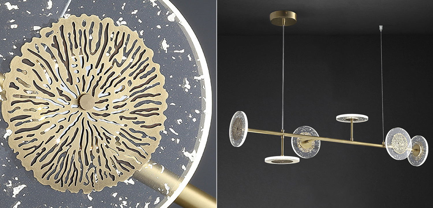 Люстра Discs Flowers Chandelier Люстра Discs Flowers Chandelier - Loft-Concept в Костроме