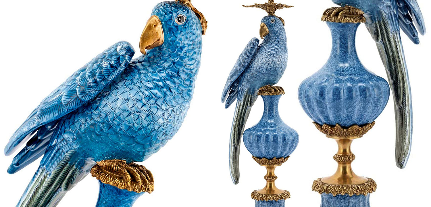 Подсвечник Abhika Candlen Parrot Atlantide Подсвечник Abhika Candlen Parrot Atlantide - Loft-Concept в Костроме