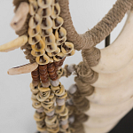 Этническое ожерелье из ракушек Beige Shells Necklace варинант исполнения - 2 | Loft Concept в Костроме