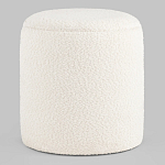 Дизайнерский Пуф Букле Poof Alice White Boucle  варинант исполнения - 5 | Loft Concept в Костроме