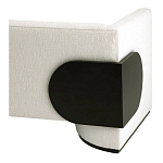 Дизайнерский Двухместный диван Florida Sofa  с элегантным деревянным декором  варинант исполнения - 4 | Loft Concept в Костроме