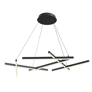 Люстра Smeragde Light Chandelier black