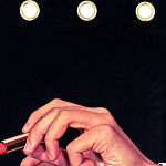 Штора Seletti Lipstick Black варинант исполнения - 1 | Loft Concept в Костроме