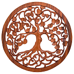 Панно из дерева Mythosream Panel With Trees варинант исполнения - 1 | Loft Concept в Костроме