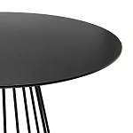 Круглый обеденный стол с основанием в виде конуса Dining table in Loft Style варинант исполнения - 2 | Loft Concept в Костроме