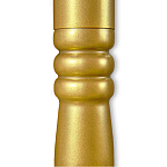 Вешалка золотого цвета с 4-мя крючками из пластика Curves Hangers варинант исполнения - 3 | Loft Concept в Костроме