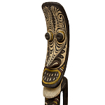 Деревянная статуэтка Абориген в маске Aboriginal Man in Mask варинант исполнения - 3 | Loft Concept в Костроме