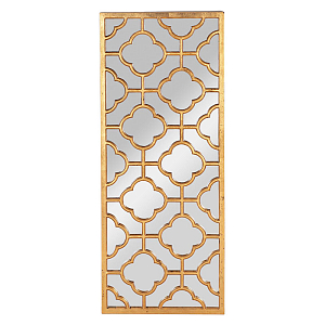 Зеркало настенное с золотым багетом Jacqueline