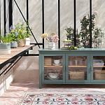 Шкаф-витрина низкий Cosette Cabinet варинант исполнения - 7 | Loft Concept в Костроме