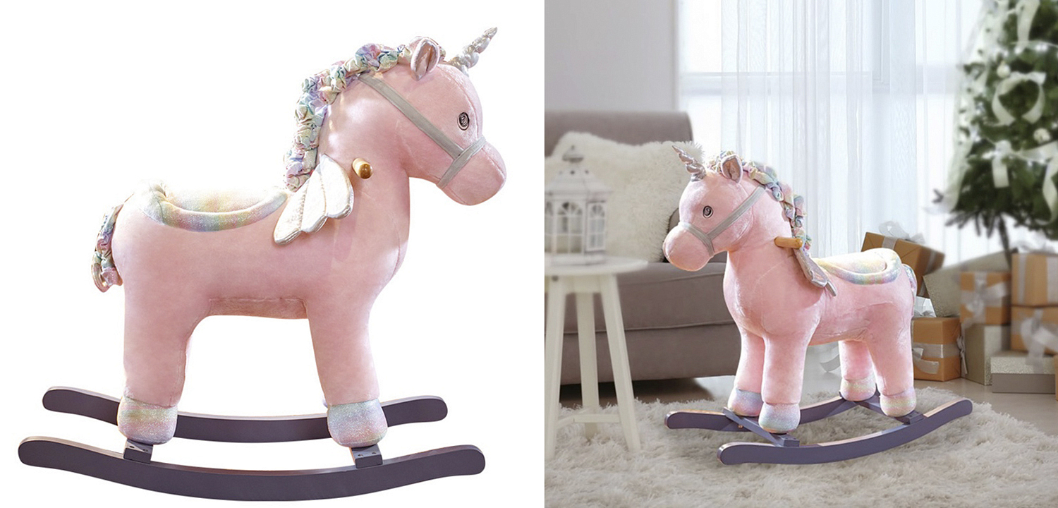 Лошадка-качалка розовая Mandy Pony Лошадка-качалка розовая Mandy Pony - Loft-Concept в Костроме