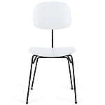 Стул на металлических ножках Travis Chair White варинант исполнения - 2 | Loft Concept в Костроме