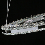 Люстра круглая с прозрачной хрустальной рамкой Maude Crystal Light варинант исполнения - 9 | Loft Concept в Костроме