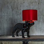 Настольная лампа COLLECTION OF DOGS с абажуром Бульдог варинант исполнения - 4 | Loft Concept в Костроме