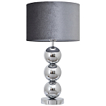 Настольная лампа с основанием в виде металлических сфер Balance Table Lamp Chrome варинант исполнения - 1 | Loft Concept в Костроме