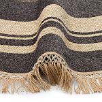 Ковер из комбинированного состава с узором Circles of goodness варинант исполнения - 3 | Loft Concept в Костроме