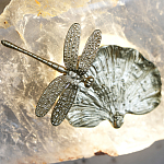 Бра Декоративный лист с стрекозой Glacial Fragment варинант исполнения - 1 | Loft Concept в Костроме