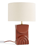 Настольная лампа из керамики и льна Brighter than the Stars варинант исполнения - 1 | Loft Concept в Костроме