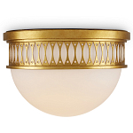 Потолочный светильник с фактурным золотым каркасом Exceptional Classic Design варинант исполнения - 3 | Loft Concept в Костроме