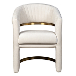 Полукресло Valbonne Chair cream velour варинант исполнения - 1 | Loft Concept в Костроме