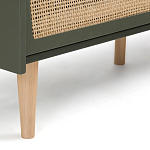 Комод с 6-ю ящиками из плетеного ротанга Remi Green Wicker Furniture варинант исполнения - 4 | Loft Concept в Костроме