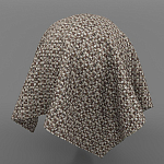 Мебельная ткань Шенилл коричневый цвет 142 см T4-56 варинант исполнения - 6 | Loft Concept в Костроме