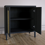 Современный Буфет Primo с 2 дверцами Черный дуб варинант исполнения - 4 | Loft Concept в Костроме