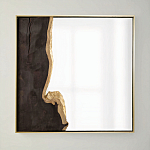 Зеркало с панно из среза палисандра Noble Mirror варинант исполнения - 3 | Loft Concept в Костроме