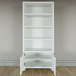 Книжный Стеллаж Elsa Dreams White с задней стенкой варинант исполнения - 4 | Loft Concept в Костроме
