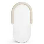 Зеркало овальное Curved Furniture бежевое варинант исполнения - 1 | Loft Concept в Костроме