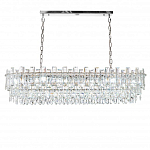 Люстра овальная с хрустальными подвесками Gorgeous Crystal Light варинант исполнения - 8 | Loft Concept в Костроме