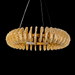 Люстра круглая с фактурными элементами в виде ракушек Inspired Sea варинант исполнения - 1 | Loft Concept в Костроме