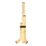 Торшер геометрический с тремя мраморными плафонами Marble Tripod варинант исполнения - 2 | Loft Concept в Костроме