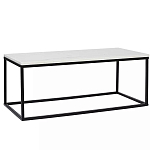 Журнальный столик прямоугольный White Marble Surface варинант исполнения - 2 | Loft Concept в Костроме