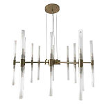 Люстра подвесная с 20-ю цилиндрическими матовыми плафонами Delta Light варинант исполнения - 2 | Loft Concept в Костроме