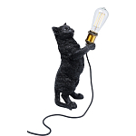 Настольная лампа Черный кот варинант исполнения - 2 | Loft Concept в Костроме