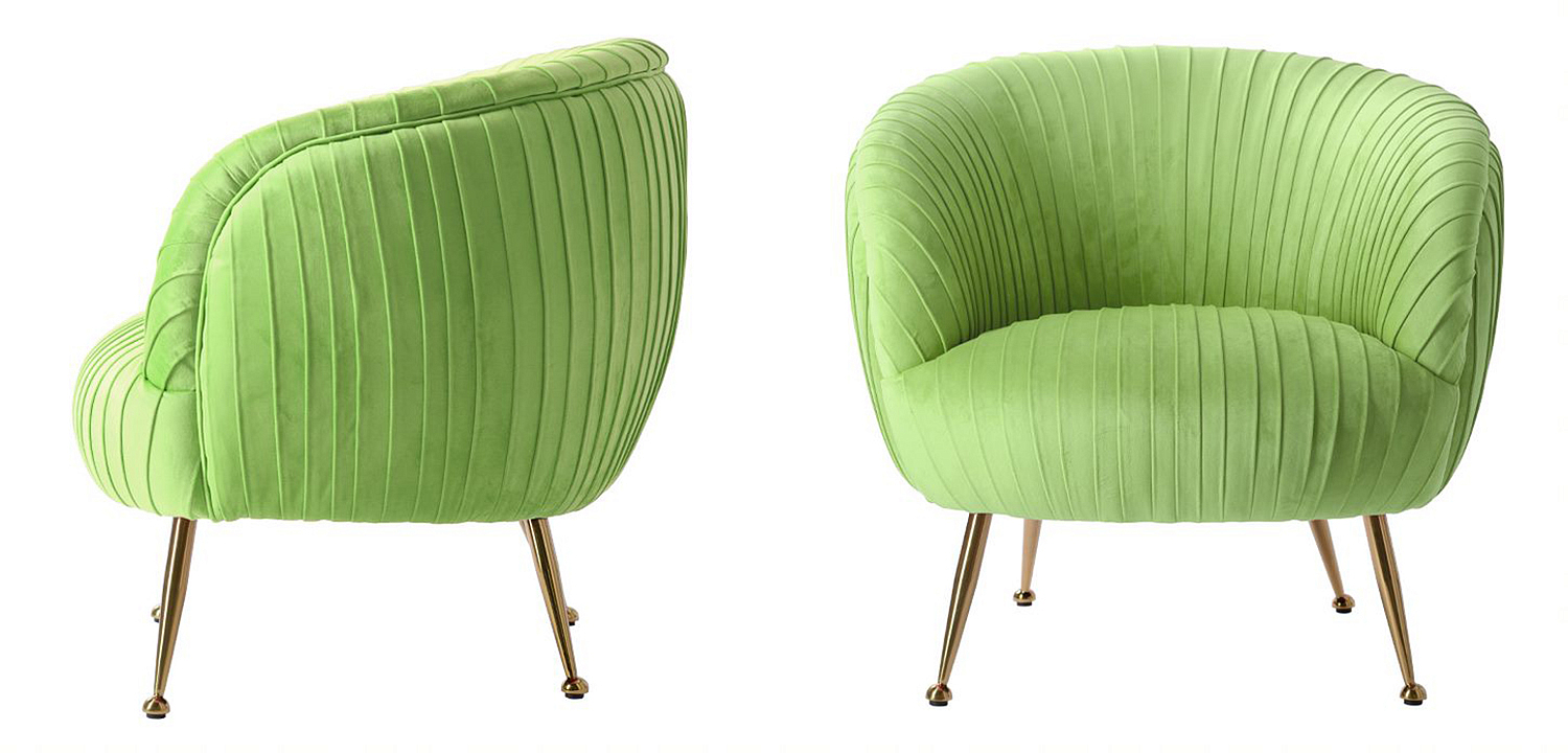 Кресло SOUFFLE CHAIR green Кресло SOUFFLE CHAIR green - Loft-Concept в Костроме