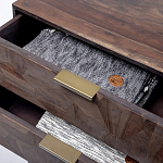 Высокая тумба с выдвижными ящиками Mosaic варинант исполнения - 3 | Loft Concept в Костроме