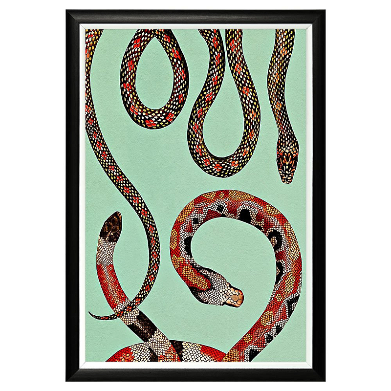 Постер Red Snakes Постер Red Snakes в Костроме | Loft Concept
