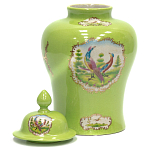 Фарфоровая ваза с крышкой Eden Garden варинант исполнения - 2 | Loft Concept в Костроме