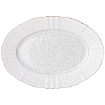 Обеденный сервиз белого цвета из фарфора на 6 персон 23 предмета Floral Charm варинант исполнения - 4 | Loft Concept в Костроме