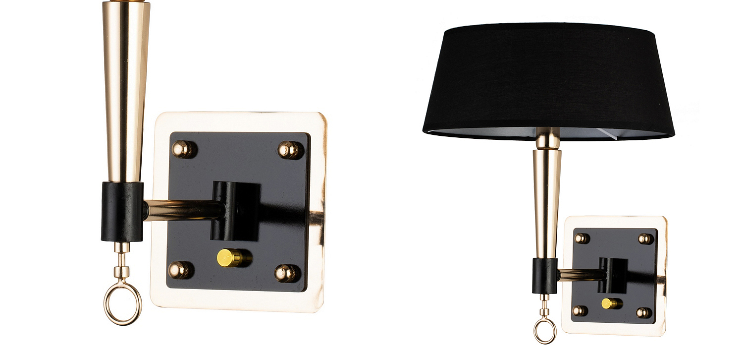Бра Gilbert Sconce black Бра Gilbert Sconce black - Loft-Concept в Костроме