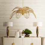 Люстра Золотые листья Golden Petals варинант исполнения - 4 | Loft Concept в Костроме