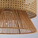 Подвесной светильник с абажуром из натуральных материалов Light Inside the Cell варинант исполнения - 8 | Loft Concept в Костроме