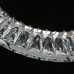 Люстра круглая с прозрачной хрустальной рамкой Maude Crystal Light варинант исполнения - 10 | Loft Concept в Костроме