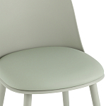 Стул из пластика с мягким сиденьем Froggy варинант исполнения - 6 | Loft Concept в Костроме